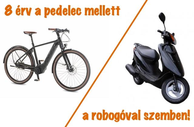 8+1 ok, amiért az elektromos kerékpár szerintünk jobb, mint egy robogó